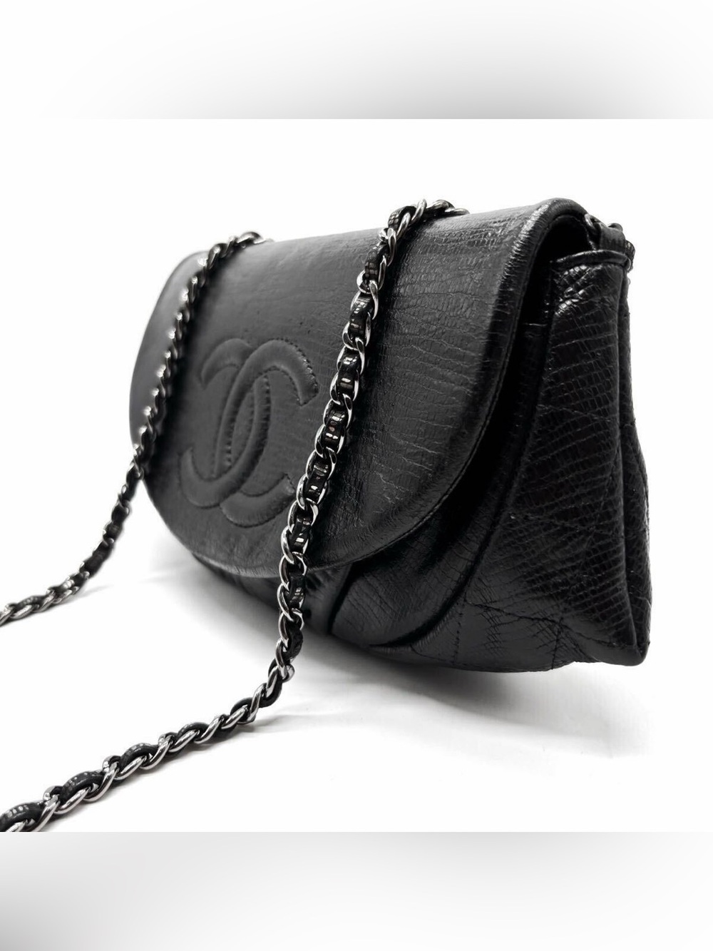 CHANEL HALF MOON WALLET ON CHAIN CC Flap Crossbody - Picture 3 of 10